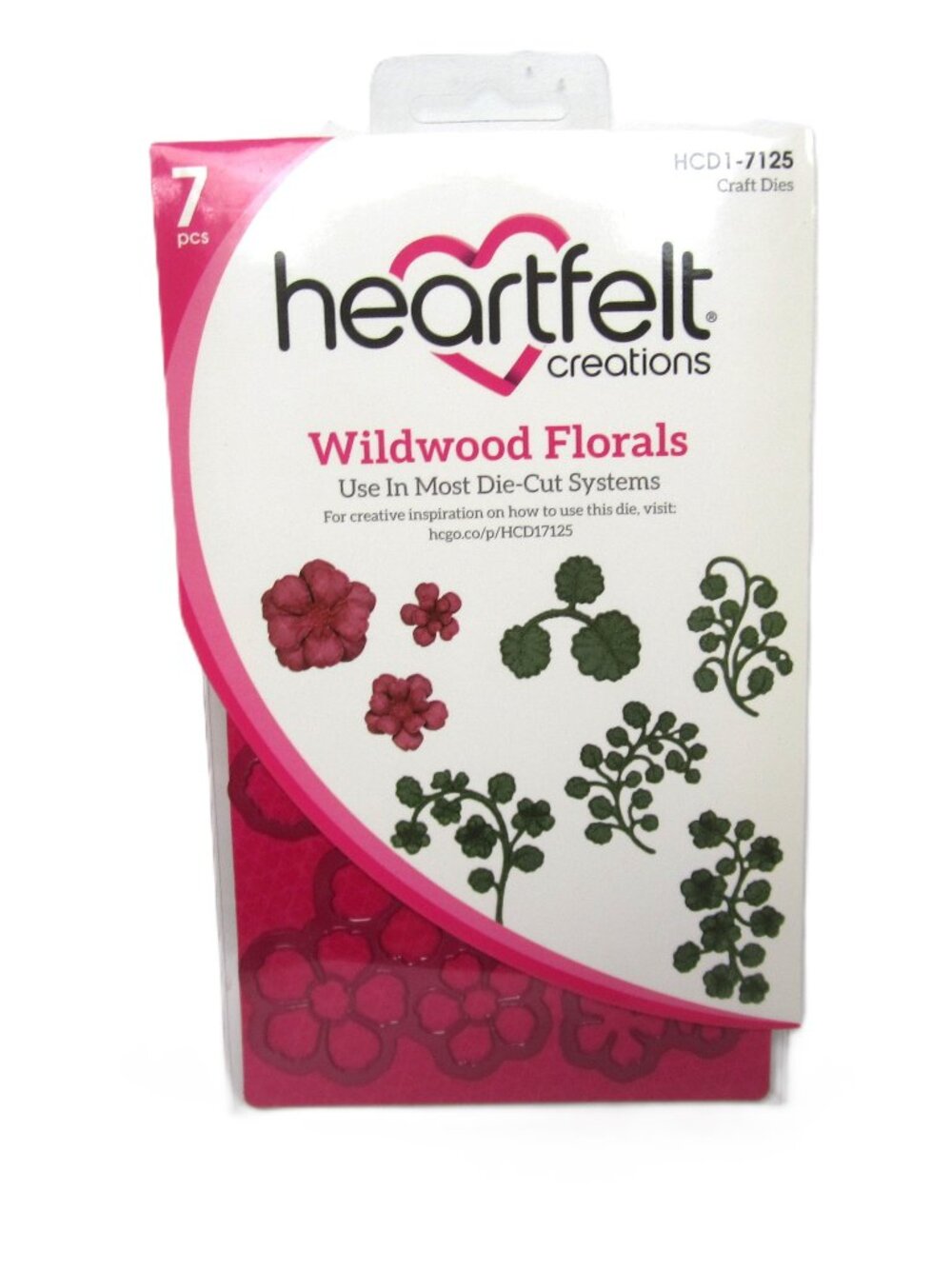 Heartfelt Creations $30 Wildwood Florals Craft Dies Floral Botanical NEW